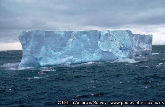 Tabular iceberg in the Weddell Sea