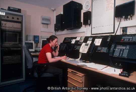 Communication room at KEP