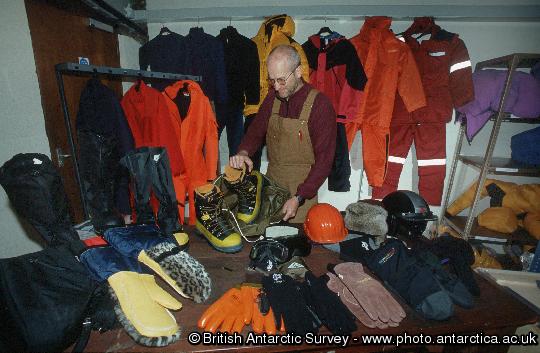 Clothing Store at BAS HQ Cambridge