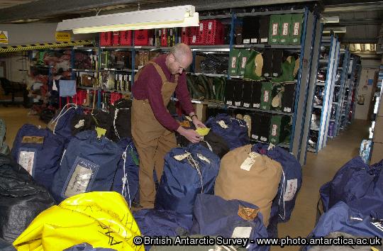 Clothing Store at BAS HQ Cambridge