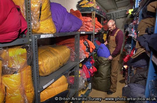 Clothing Store at BAS HQ Cambridge