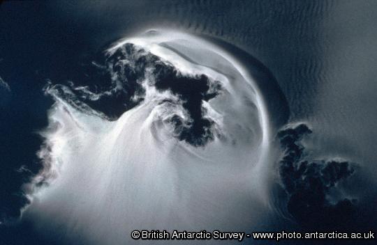 Clouds around mid-afternoon.