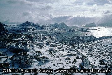 Looking across Cemetery Bay, Three Lakes Valley and onto Robin Peak from Rusty Bluff