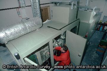 Generators at Signy Research Station