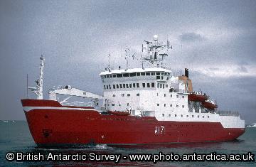HMS Endurance near Rothera