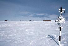 The signpost at Halley